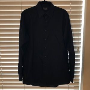 Arrow Classic Fit Men’s Black Button Down Shirt